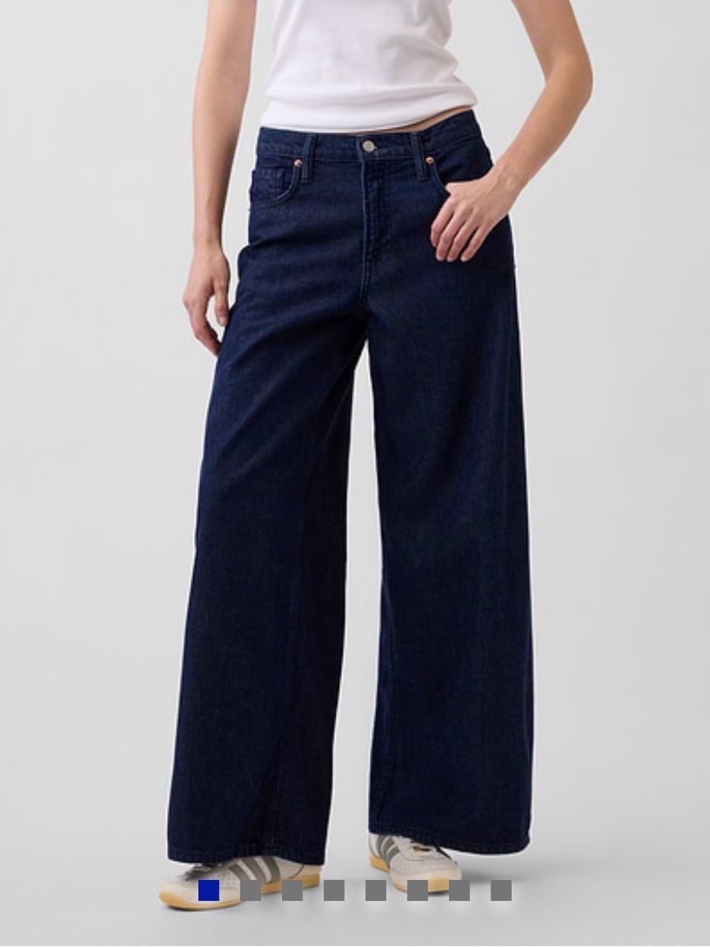 GAP Mid Rise UltraSoft Baggy Jeans